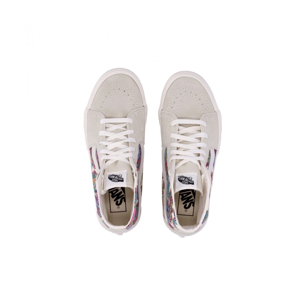 scarpa alta donna sk8-hi tapered stackform PAISLEY BLOOM TURTLEDOVE
