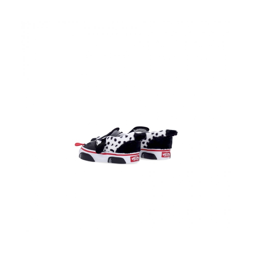 scarpa bassa bambino dog slip-on v dalmatian BLACK/TRUE WHITE