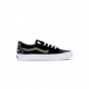 scarpa bassa uomo sk8-low PAISLEY SUEDE BLACK