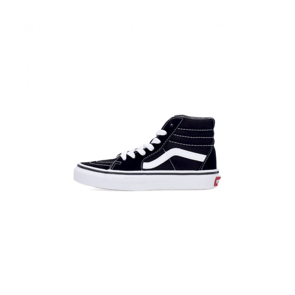 scarpa alta bambino sk8-hi BLACK/TRUE WHITE