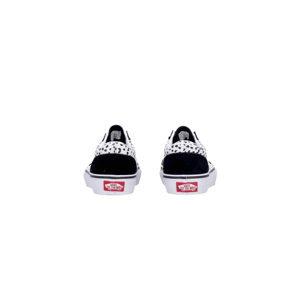 scarpa bassa bambina old skool dalmatian BLACK/TRUE WHITE