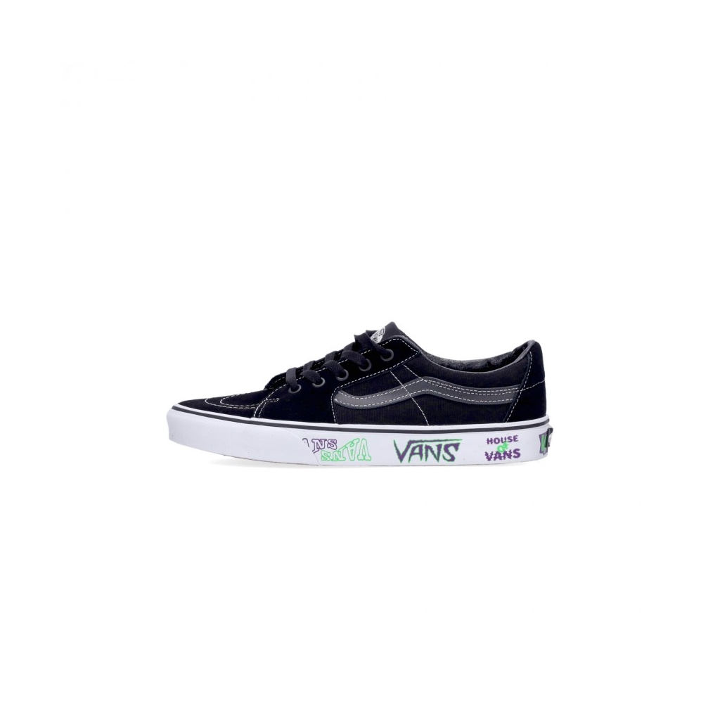 scarpa bassa uomo sk8-low live at hov BLACK/WHITE