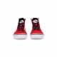 scarpa alta ragazzo sk8-hi zip ferocious flame RACING RED/BLACK