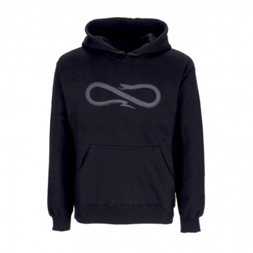 felpa cappuccio uomo logo hoodie BLACK