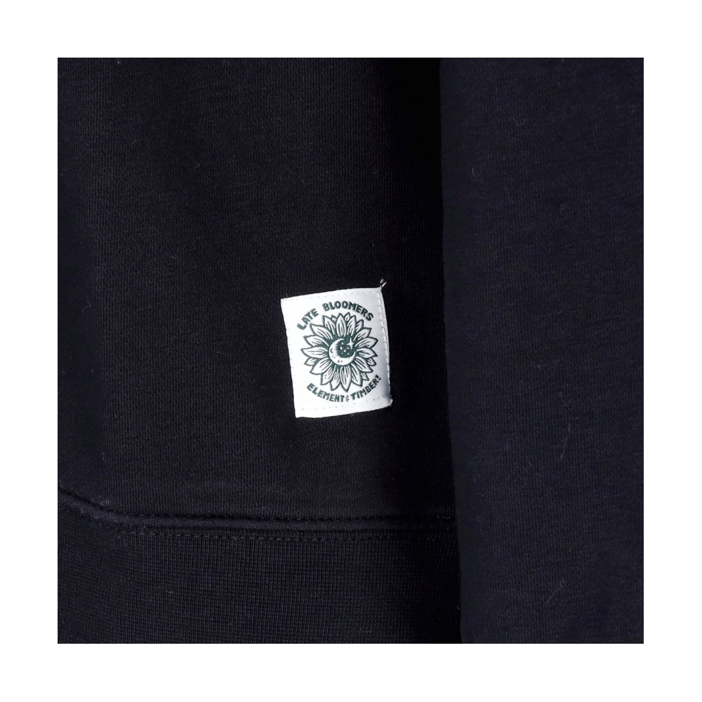 felpa girocollo uomo rider crewneck x timber FLINT BLACK