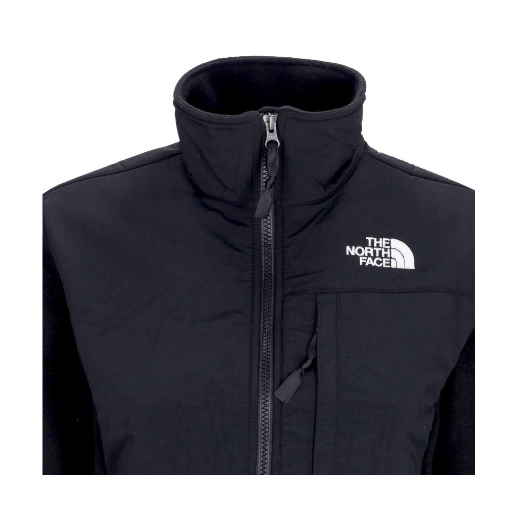 giubbotto pile donna w denali crop BLACK