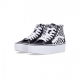 scarpa alta donna sk8-hi tapered stackform BLACK/TRUE WHITE