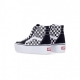 scarpa alta donna sk8-hi tapered stackform BLACK/TRUE WHITE