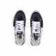 scarpa alta donna sk8-hi tapered stackform BLACK/TRUE WHITE