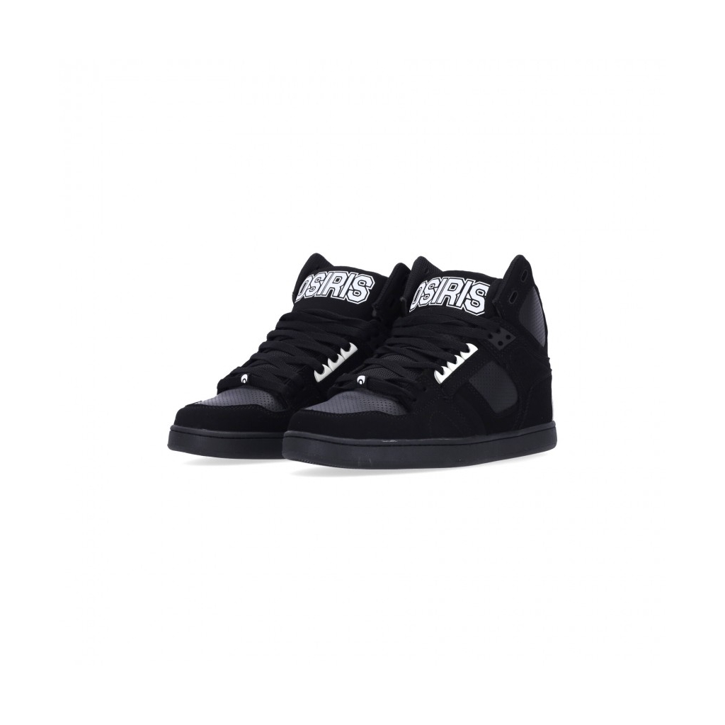 scarpe skate uomo nyc 83 clk BLACK/WHITE