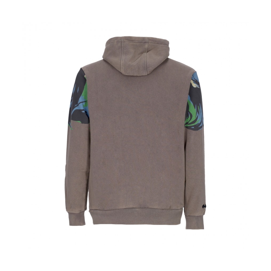 felpa cappuccio uomo joker face hoodie x batman CHARCOAL