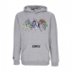 felpa cappuccio uomo villains graphic hoodie x batman GREY HEATHER