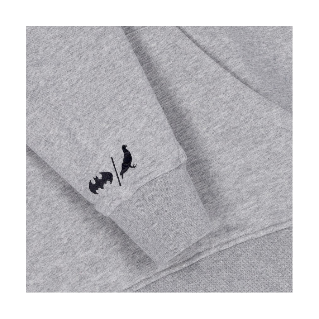 felpa cappuccio uomo villains graphic hoodie x batman GREY HEATHER