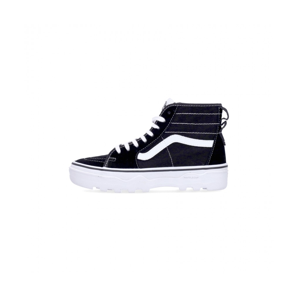 scarpa alta donna sentry sk8-hi wc BLACK/WHITE