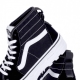 scarpa alta donna sentry sk8-hi wc BLACK/WHITE