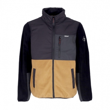 giubbotto pile uomo auf deck fleece jacket BLACK