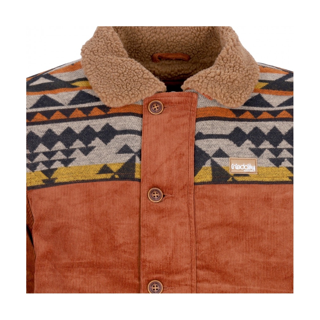 giacca workwear uomo trapas jacket RED/BROWN