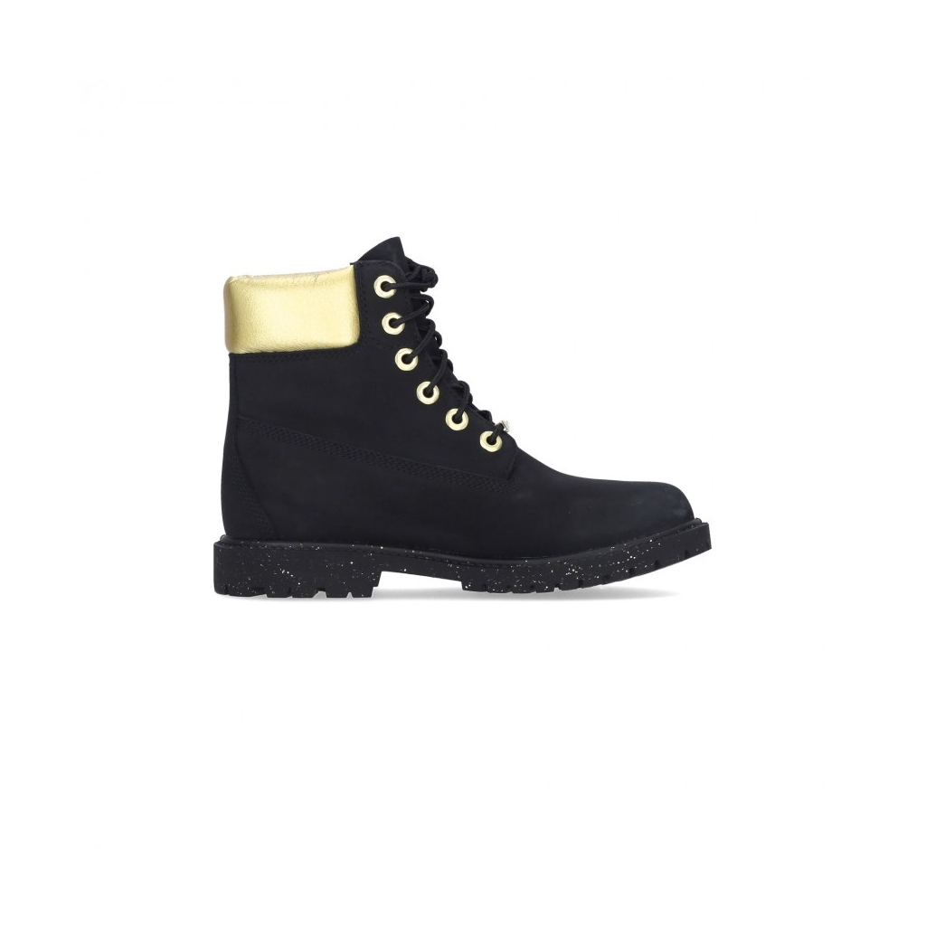 scarponcino alto donna 6 heritage boot cupsole BLACK