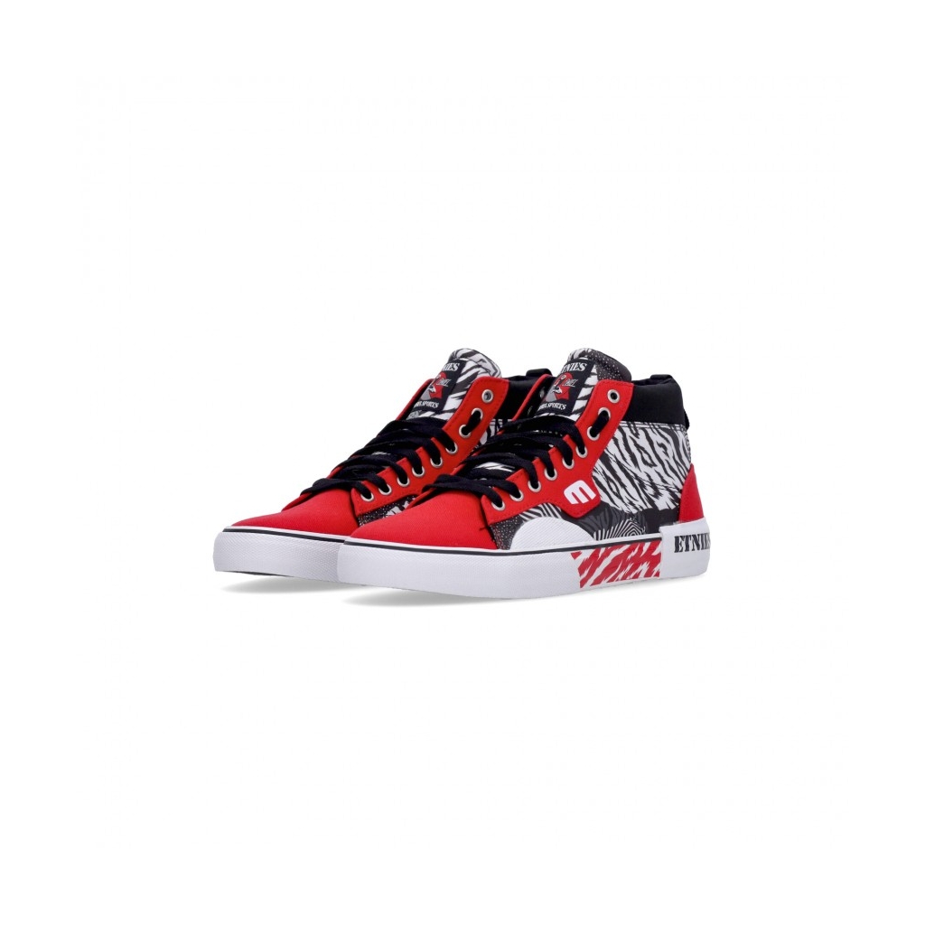 scarpe skate uomo kayson high x rebel sports RED/WHITE/BLACK