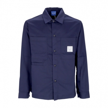 camicia manica lunga uomo hangar shirt NAVY