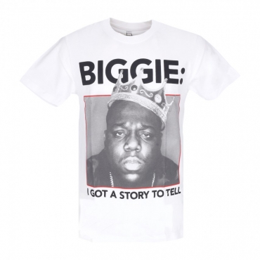 maglietta uomo biggie crown tee WHITE