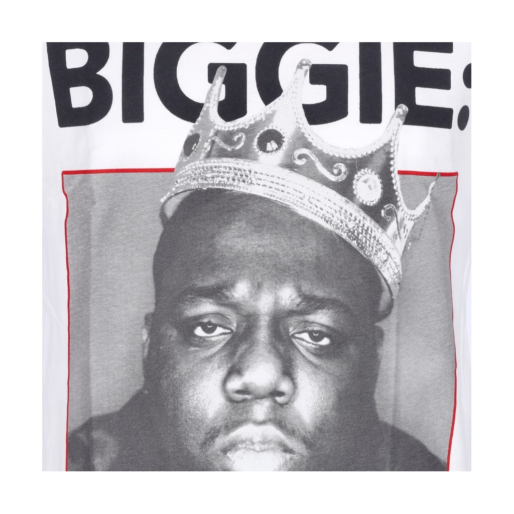 maglietta uomo biggie crown tee WHITE
