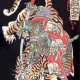 felpa girocollo uomo musashi and tiger crewneck BLACK