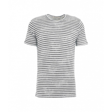 T-shirt Lino grigio chiaro