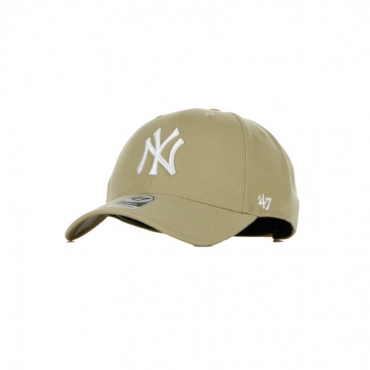 cappellino visiera curva uomo mlb mvp neyyan KHAKI/WHITE