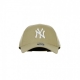 cappellino visiera curva uomo mlb mvp neyyan KHAKI/WHITE