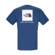 maglietta uomo red box tee SHADY BLUE