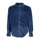 camicia manica lunga uomo bold corduroy shirt MOONLIT OCEAN