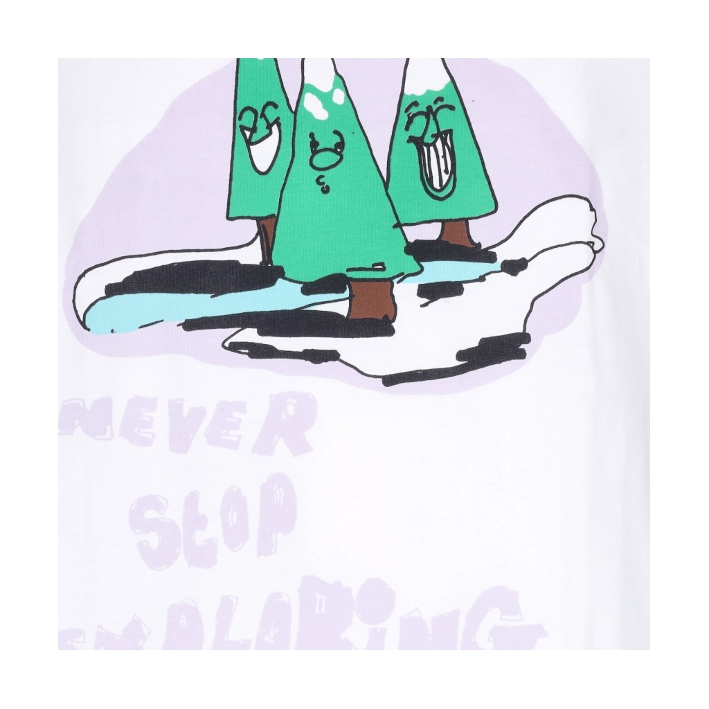maglietta uomo graphic tee WHITE