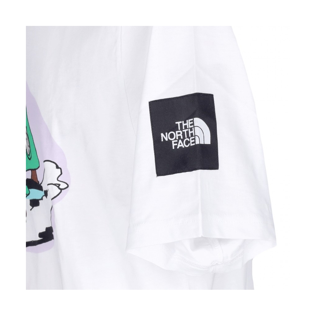 maglietta uomo graphic tee WHITE
