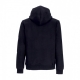 felpa cappuccio uomo icon logo hoodie BLACK