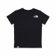 maglietta ragazzo box tee BLACK/WHITE