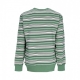 felpa girocollo uomo westover stripes sweatshirt DARK IVY