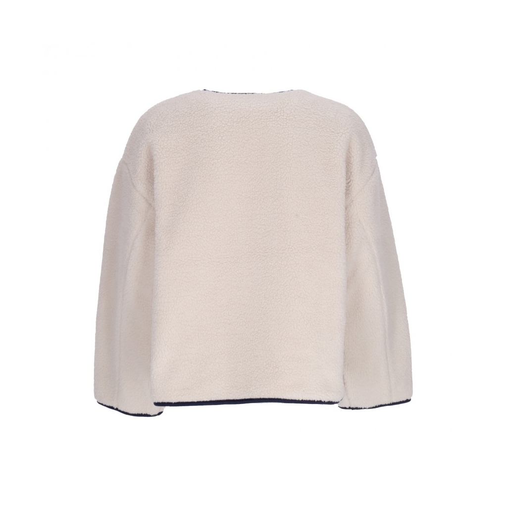 orsetto donna augusta pile fleece jacket NATURAL