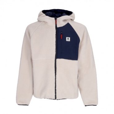 orsetto uomo wolfe zip hoodie NATURAL
