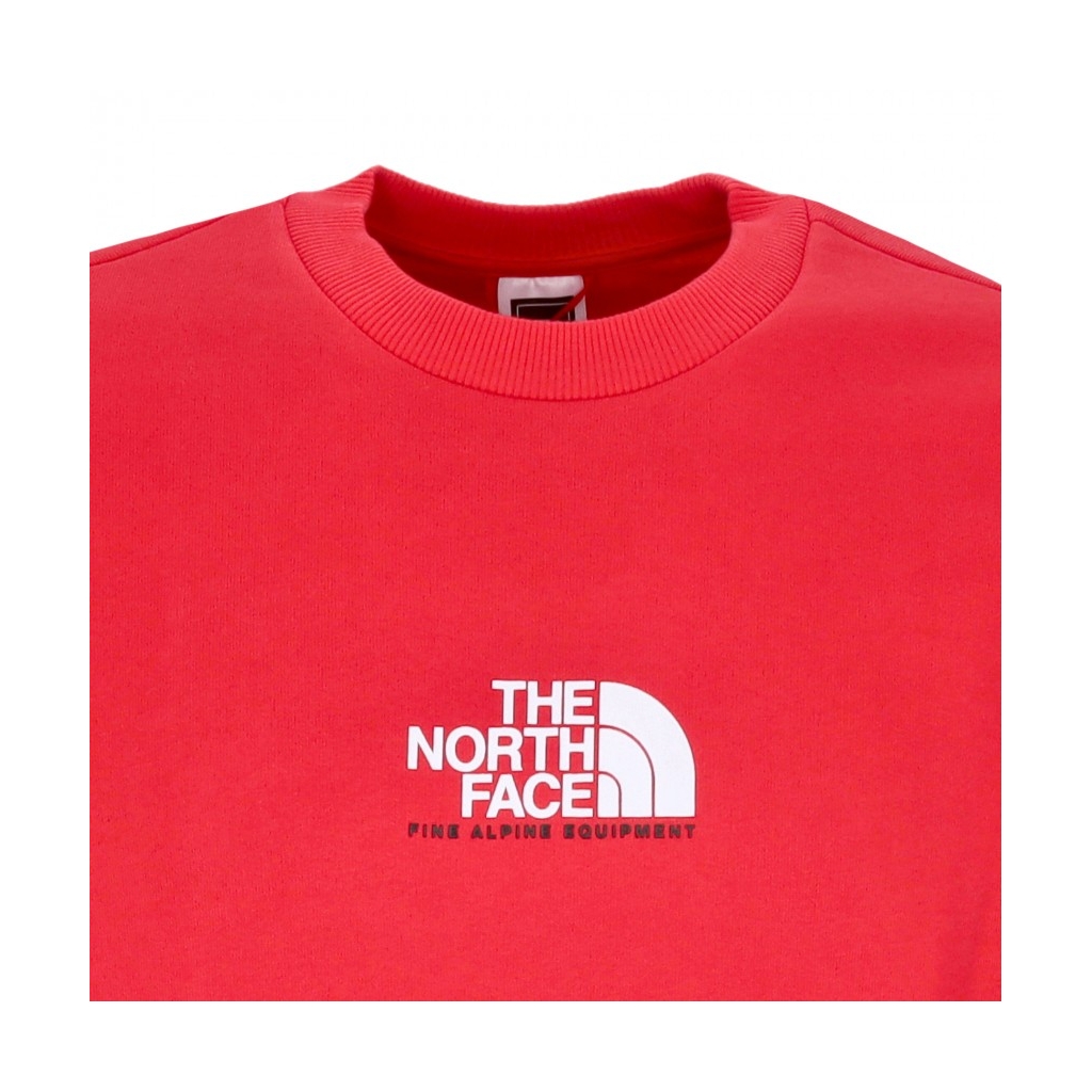 felpa girocollo uomo seasonal fine crew HORIZON RED