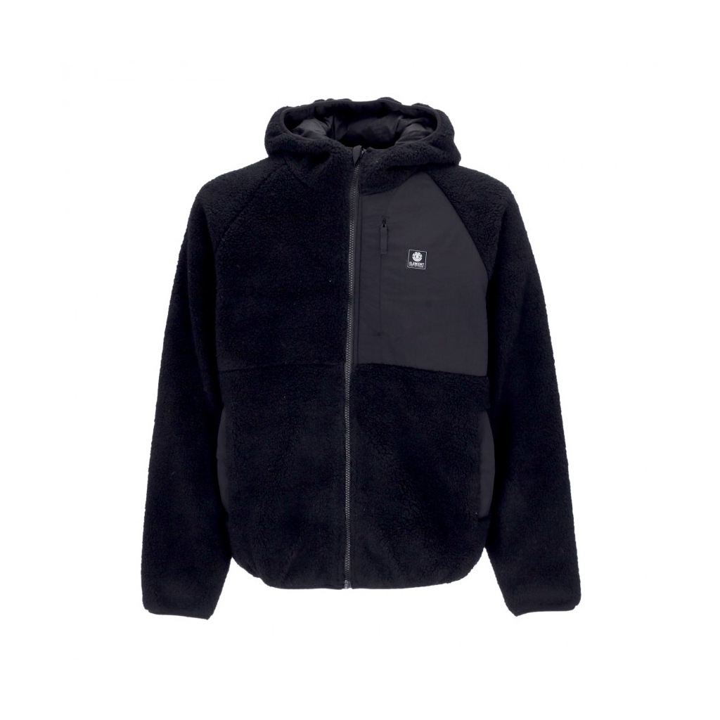 orsetto uomo wolfe zip hoodie FLINT BLACK