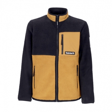 orsetto uomo sherpa jacket WHEAT BOOT/BLACK