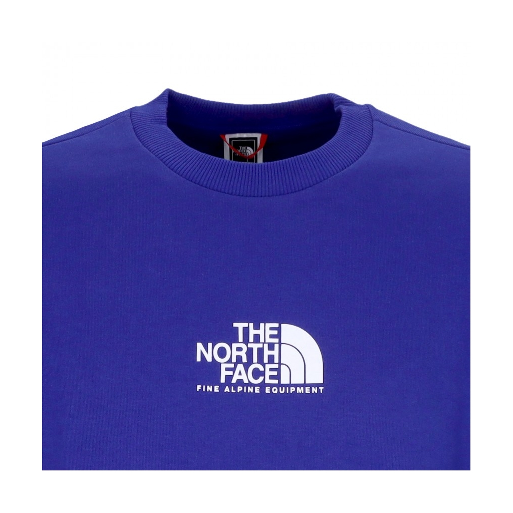 felpa girocollo uomo seasonal fine crew LAPIS BLUE