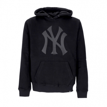 felpa cappuccio uomo mlb imprint burnside hood neyyan JET BLACK