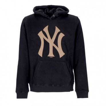 felpa cappuccio uomo mlb imprint burnside hood neyyan JET BLACK