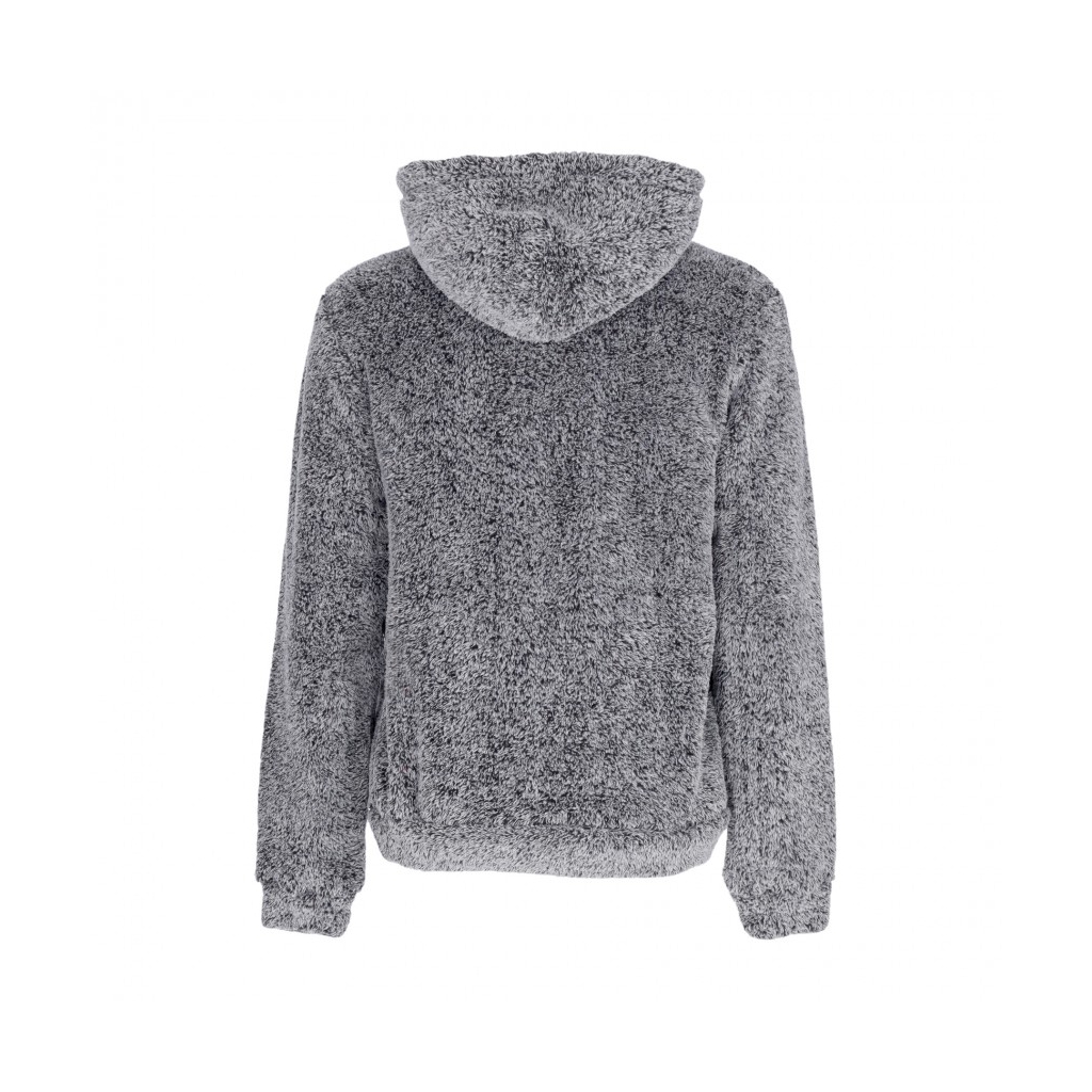 felpa cappuccio uomo mlb fuzzy long loop hood neyyan SLATE GREY