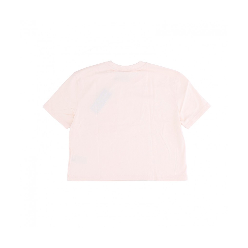 maglietta corta donna poplin pocket tee WONDER WHITE