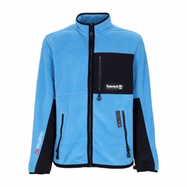 giubbotto pile uomo polartec fleece SEA OF BELIZE/BLACK