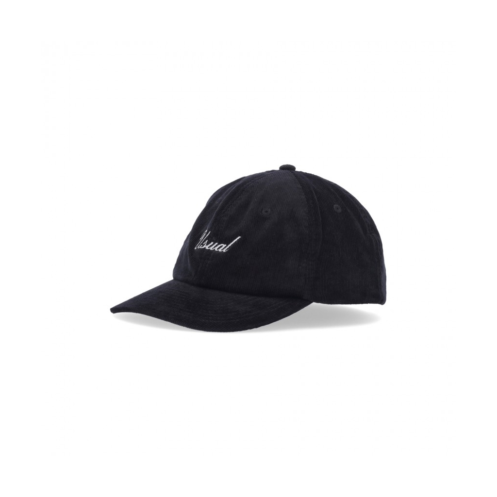 cappellino visiera curva uomo italic cap BLACK