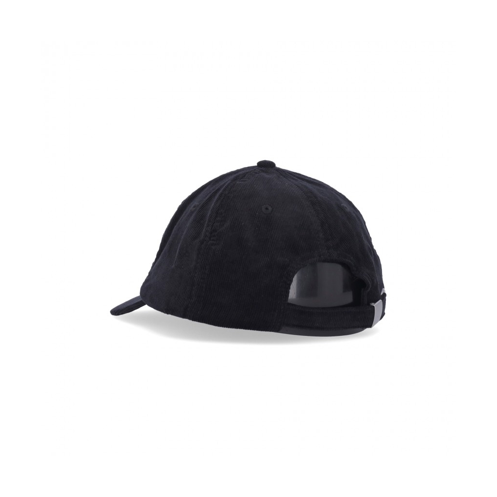 cappellino visiera curva uomo italic cap BLACK